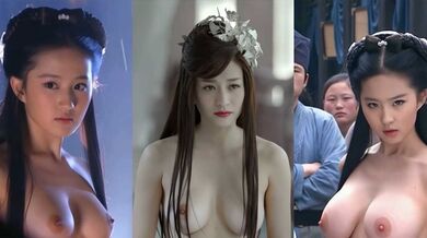 AI魔改武侠经典 神雕侠侣 与 庆余年 众美女全裸出镜 宋轶露乳口交 刘亦菲被无套爆操 香艳场景引爆眼球！